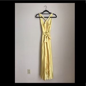 BCBG Yellow Gold Gown